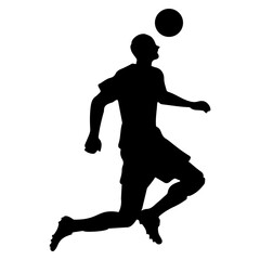 Soccer Player Silhouette