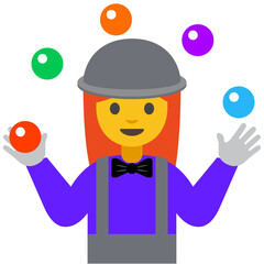 Juggler Emoji (Light Skin Tone, Gender Neutral)
