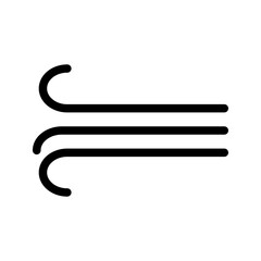 Winds icon vector image. Suitable for mobile apps, web apps and print media.