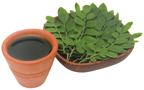 Moringa leaves with extract