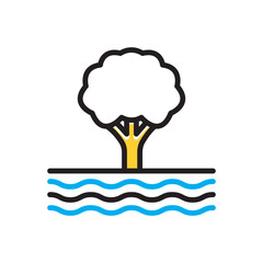 Multi color icon for edge