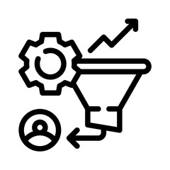 CRO line icon