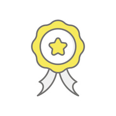 Badge icon vector stock illustration