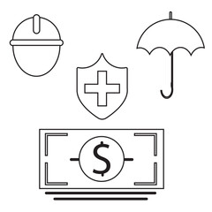 Icons - Vector Lines. Editable Strokes
