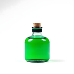 3D Green Magic Potion Bottle for Fantasy Game
