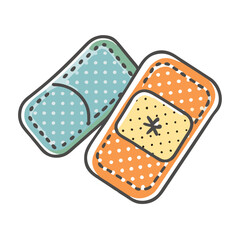 patch icon, patch vector illustration-simple illustration of patch, perfect for patch logos and icons