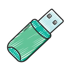 usb drive icon, usb drive vector illustration-simple illustration of usb drive, perfect for usb drive logos and icons
