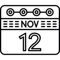 November 12 Icon