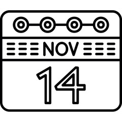 November 14 Icon
