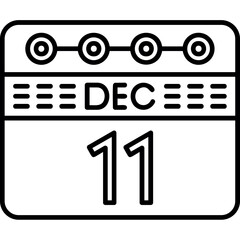 December 11 Icon