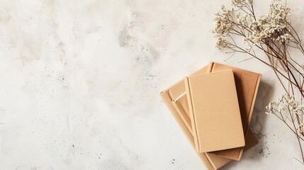 Father's Day Book Background: Telling Father's Profound Love and Earnest Expectations of Nurturing Growth with Knowledge through Books