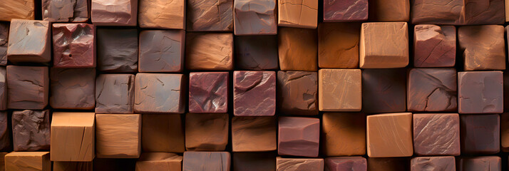 Beautifully arranged collection of chocolate bars with various textures in vibrant colors