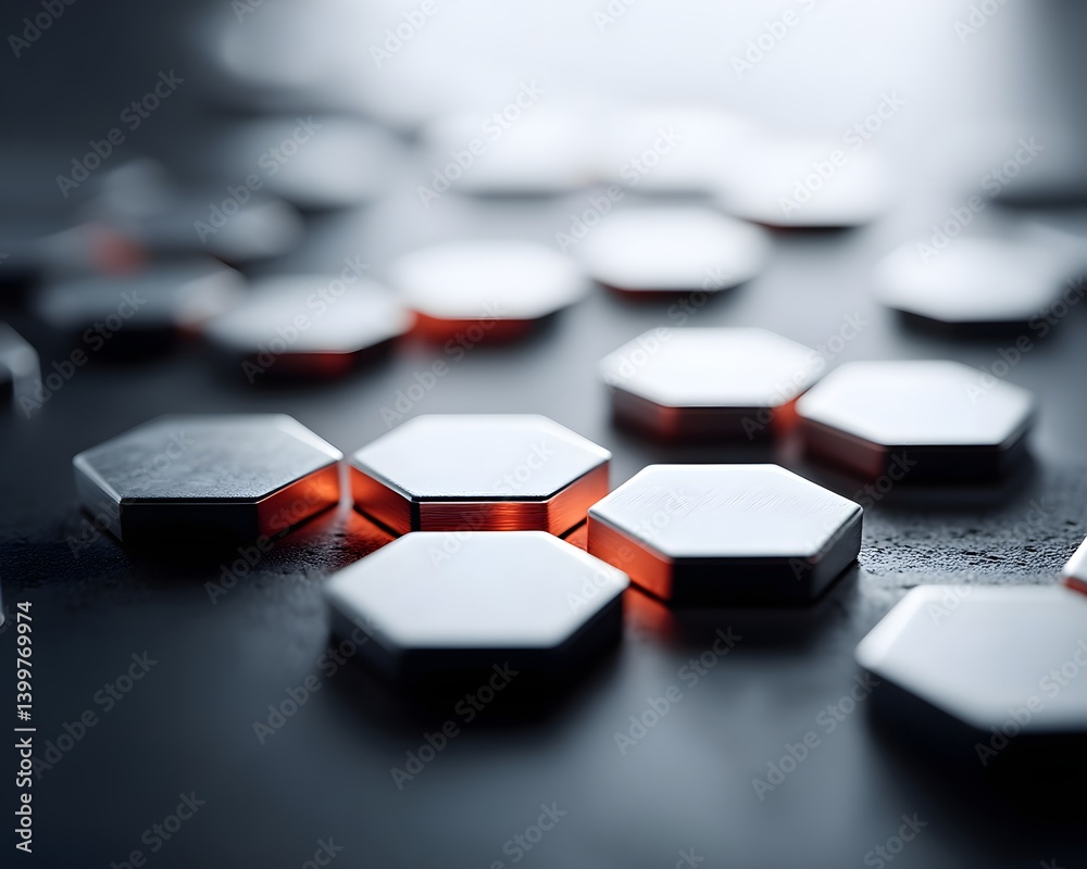 Poster tokenization process in ai, futuristic digital tokens floating in a glowing cyber environment, data 