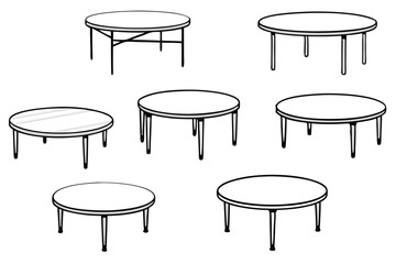 coffee table line art sophisticated home furniture for elegance