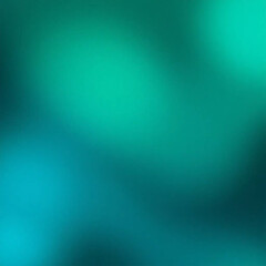 Fototapeta premium A smooth abstract gradient background blending deep green, teal, and blue tones with subtle fabric texture, soft light diffusion, minimal noise, cinematic atmosphere, and dreamlike quality.