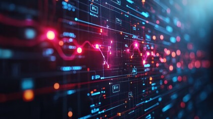 Data stream analysis on digital interface with background network activity