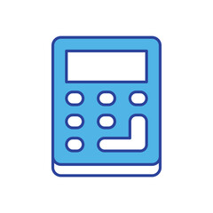 Calculator icon vector stock illustration