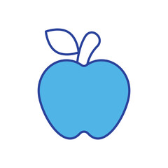 Apple icon vector stock illustration