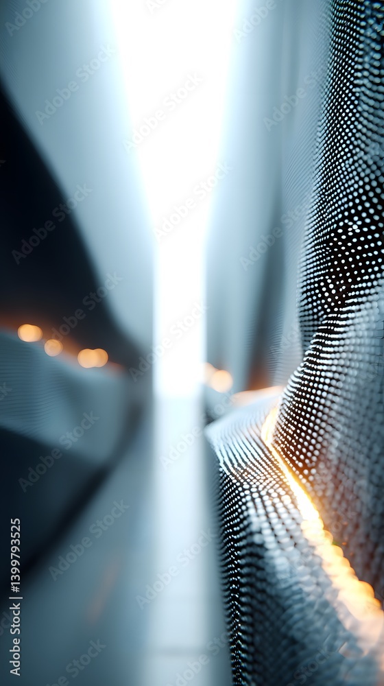 Poster dynamic 3d visualization of language model structures, machine learning actively modeling behavior f