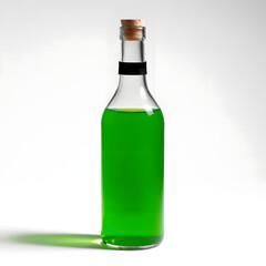 3D Green Magic Potion Bottle for Fantasy Game