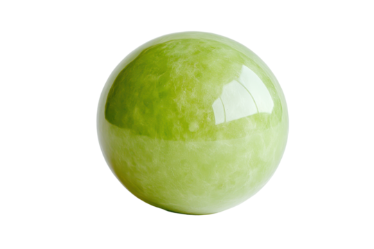 Isolated Green Sphere