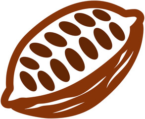 Cocoa Bean illustration