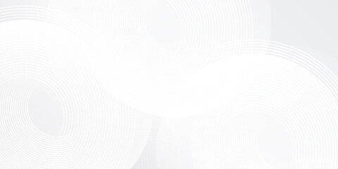 Abstract background with white circle lines digital future illustration modern art design