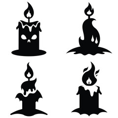 set of halloween icons