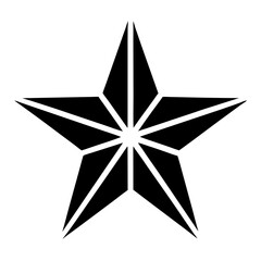 Star vector icon