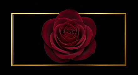 Crimson Enchantment AI Generated