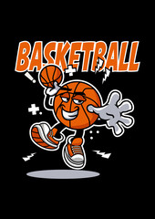 BASKETBALL CARTOON