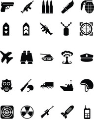 military icon set. military vector icon.military icons set on white background