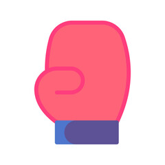 Boxing Glove icon vector image. Suitable for mobile apps, web apps and print media.