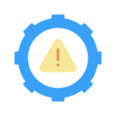 Fototapeta premium Crisis icon vector image. Suitable for mobile apps, web apps and print media.