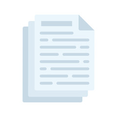 Fototapeta premium File icon vector image. Suitable for mobile apps, web apps and print media.
