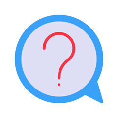 Help icon vector image. Suitable for mobile apps, web apps and print media.