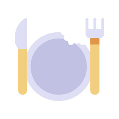 Hunger icon vector image. Suitable for mobile apps, web apps and print media.
