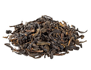 Obraz premium Dried tea, isolated on transparent background, high quality photo