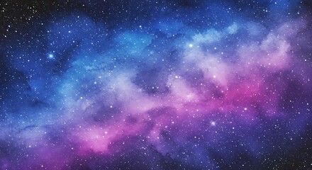 Fototapeta premium Cosmic Bloom AI Generated