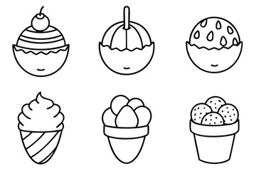 sorbet line art elegant shapes with minimalist beauty