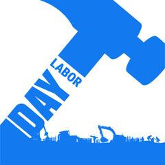 3d 1st May International Labour Day creative poster design. Premium vector background greetings and Labour Day celebrations.