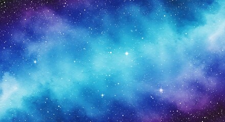 Fototapeta premium Celestial Whispers Cosmic Canvas Azure Nebula Dream Starlight Symphony Galactic Embrace Ephemeral Cosmos Violet Nebula's Sigh Cosmic Dust Dance Nebula's Embrace Quantum Lullaby AI Generated