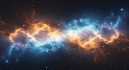 Cosmic Embrace AI Generated