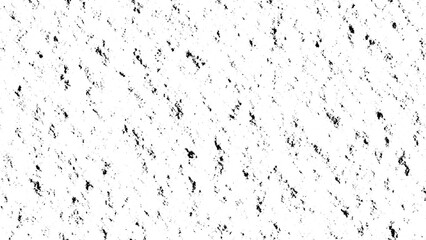 ILLUSTRATION ABSTRACT MESSY GRUNGE BLACK GRAINY TEXTURE ISOLATED ON WHITE BACKGROUND. DISTRESS DIRTY ROUGH MONOCHROME COLOR DESIGN VECTOR