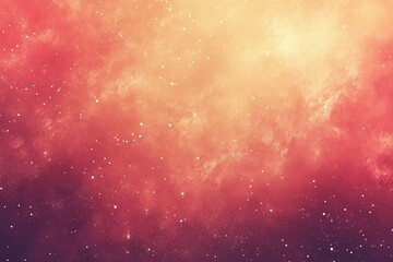Ethereal cosmic vista with vibrant red and orange hues, creating a dreamy celestial atmosphere, perfect for backgrounds and artistic projects, dreamy and captivating