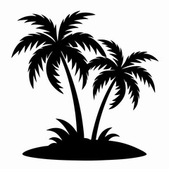 palm tree silhouette