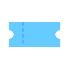 Ticket icon vector image. Suitable for mobile apps, web apps and print media.