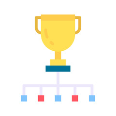 Tournament icon vector image. Suitable for mobile apps, web apps and print media.