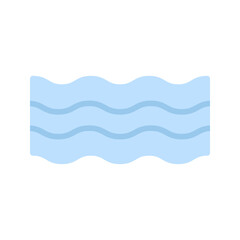 Waves icon vector image. Suitable for mobile apps, web apps and print media.