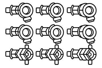 turbovolt tap line art simple yet striking graphic for projects